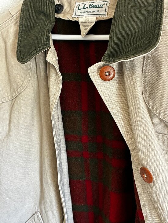 L.L. Bean Jackets & Blazers - Vintage Made in USA L.L. Bean Chore Coat Jacket